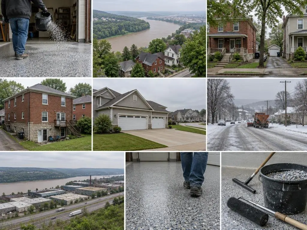 Chip Flake Flooring in Cincinnati, OH