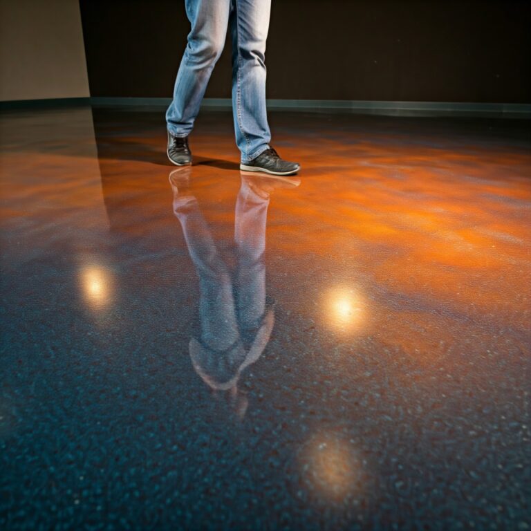 Creating High-Impact Floors with Metallic Epoxy Coatings